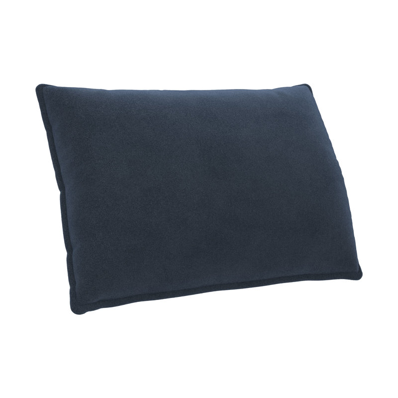  Housse de coussin rectangulaire en velours et insert, Bleu