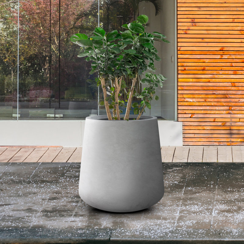 Krute Pot Planter, Natural