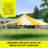 20' x 20' Weekender Pole Party Tent, Yellow-94075390-94075391