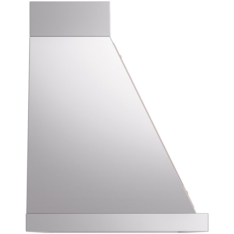 ILVE Nostalgie II Noblesse 48 in Range Hood, Stainless Steel/Copper