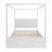 Canopy Platform Bed with Trundle and Three Storage Drawers-27470953