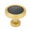 Spectra Waves knob in gold finish-1070612208