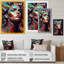 Portrait de femme cubique VI - Impression sur toile-769416819-769416820