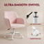 Chaise de bureau en velours Vanity Chair-129929495