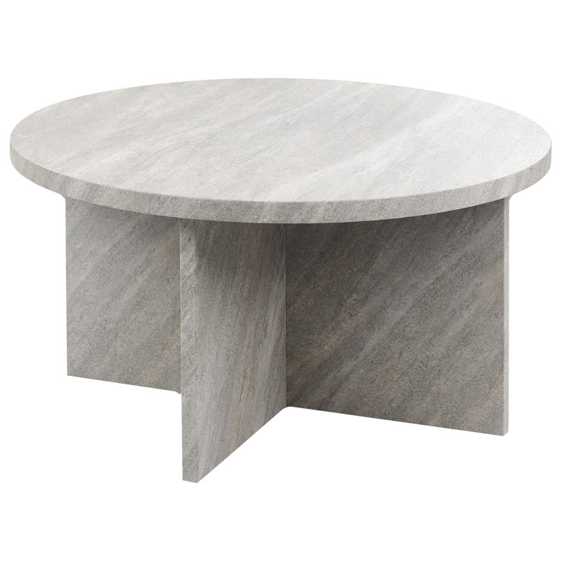 Brueck Four Leg Coffee Table, Grey