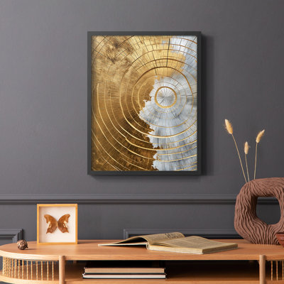 ABSTRACT Series CLVI -Premium Framed Print -Ready to Hang - No Nails Required