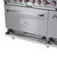 Cuisinière au propane commerciale à 6 brûleurs de 60 po avec plaque chauffante de 24 po en acier inoxydable (km-crg60-lp)-119235587