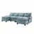 Chenille bleu menthe est en rupture de stock