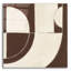 «Laid Chocolate Brown» par Danhui Nai, art mural en verre acrylique-1614450612