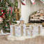 Ensemble de 3 boîtes-cadeaux de Noël prisme argenté avec lumières-663838857