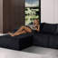 Canapé modulaire en velours côtelé Clementino-116082403