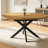 43"-59" Extendable Round Dining Table For 4-6, Mid Century Modern Wooden Round Table With Removable Leaves Space Saving Walnut