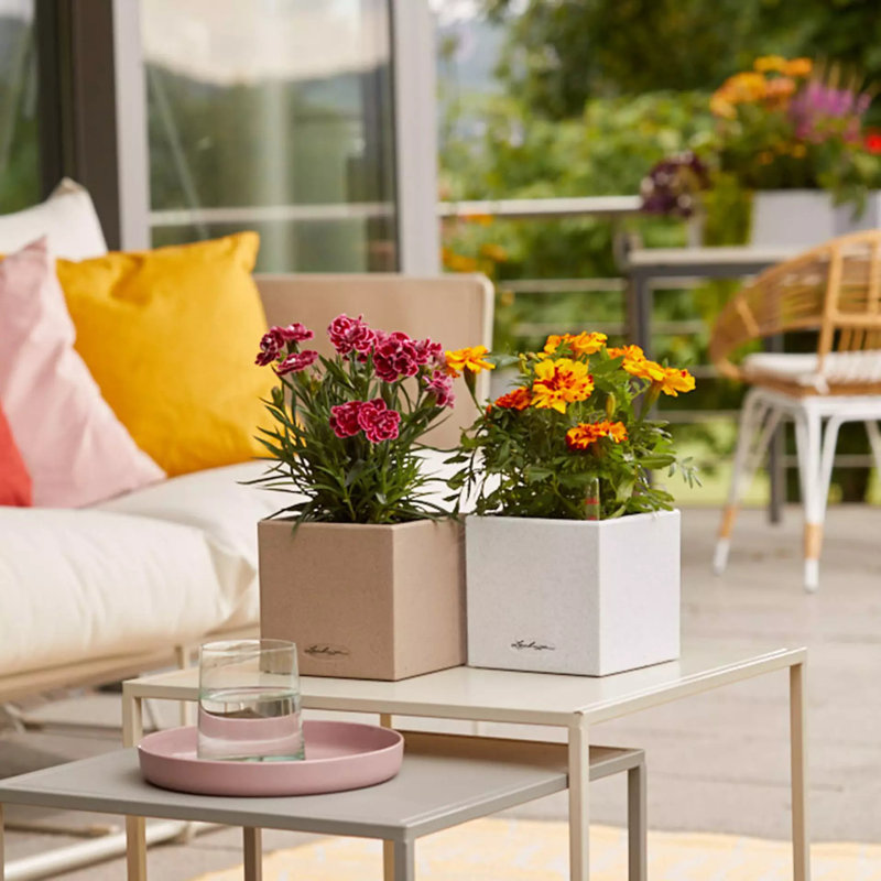Canto Pot Planter, Sand Beige