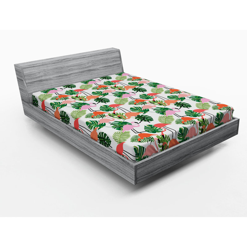 Floral / Flower Fitted Sheet, Full Fitted Sheet