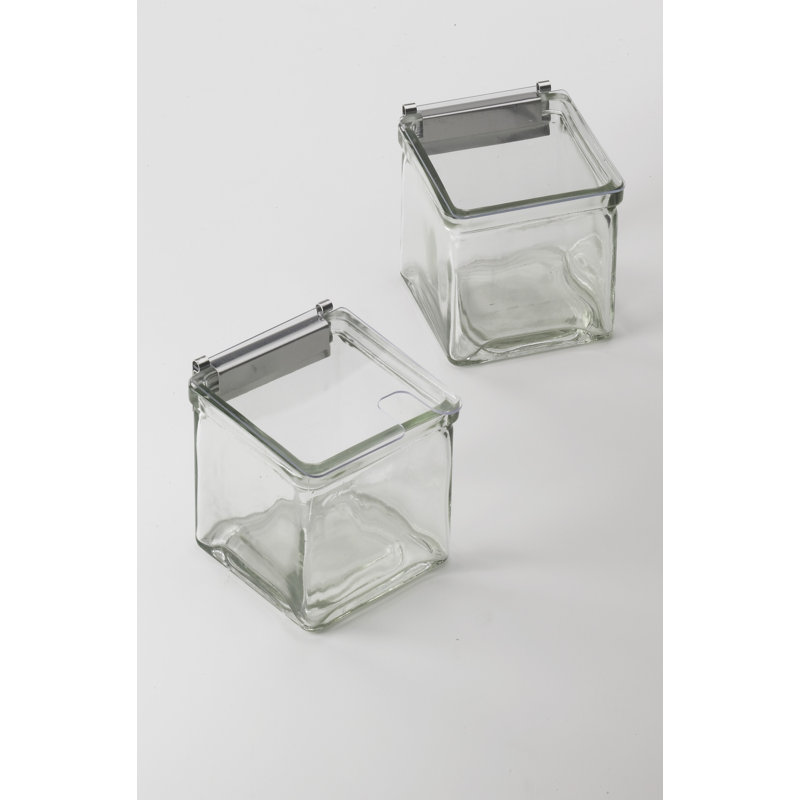 Notched Plastic Lid with Stainless Steel Hinge