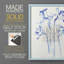 Inky Daffodils II, reproduction encadrée - bois massif-699688011-699688021