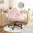 Home Office Desk Chair With Wheels And Flip-Up Arms-1770556433