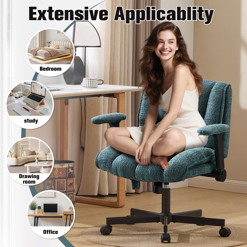 Fauteuil de bureau Criss Cross, Vert