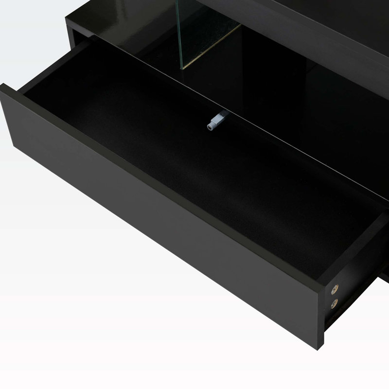 Beidleman 51.2'' Console Table, Black