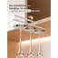 Diar Wall Mounted Wine Glass Rack White