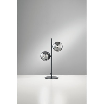 Athony 40Cm Black Desk Lamp