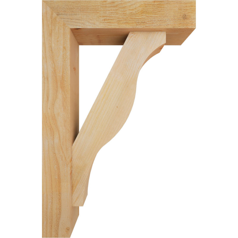 Support Funston Block avec support décalé, 34 x 22, Sapin Douglas de l 6 po (scié brut)