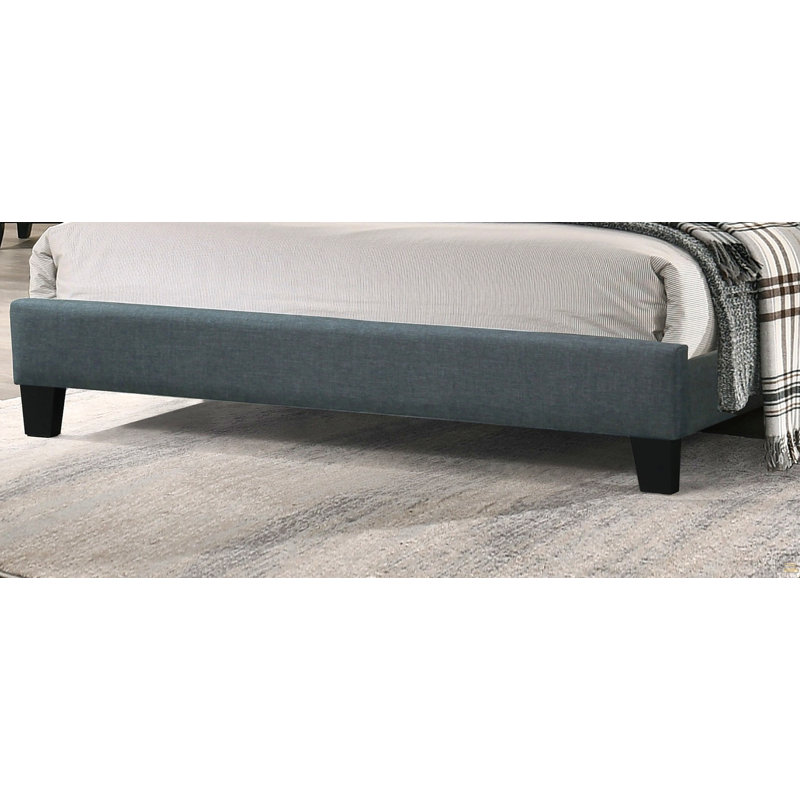 Tête de lit capitonnée en polyfibre de lit grand format 1pc, Grand lit