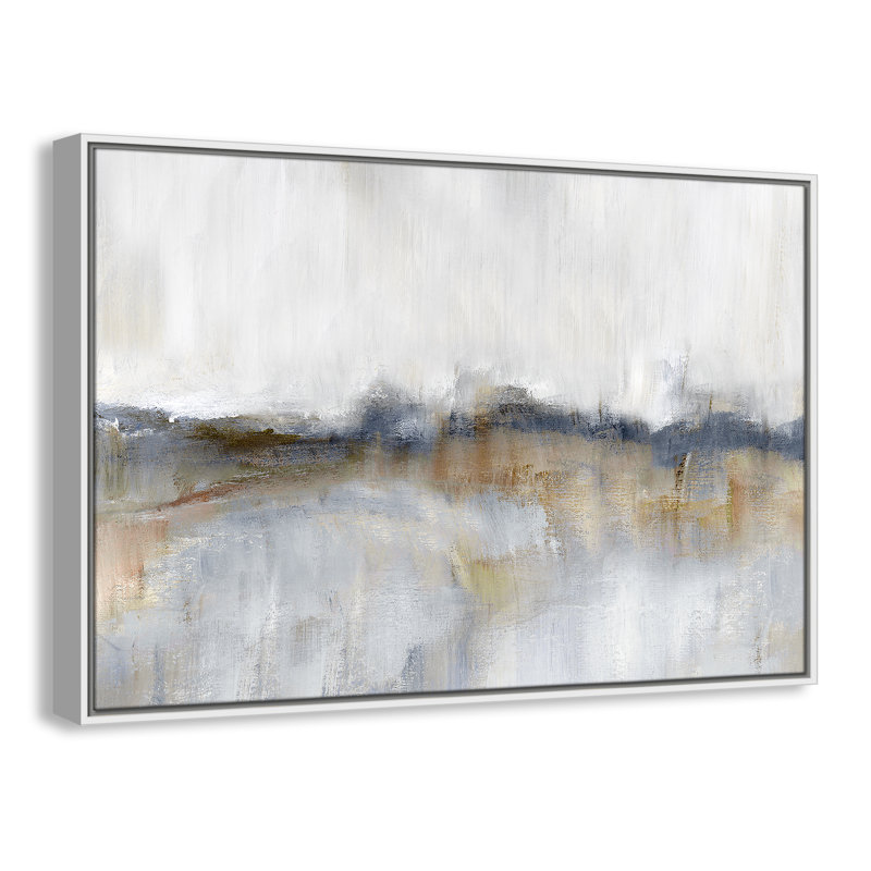 Autumnal Tide by Nan - Floater Frame Print on Canvas, 25.5" H x 37.5" W, White