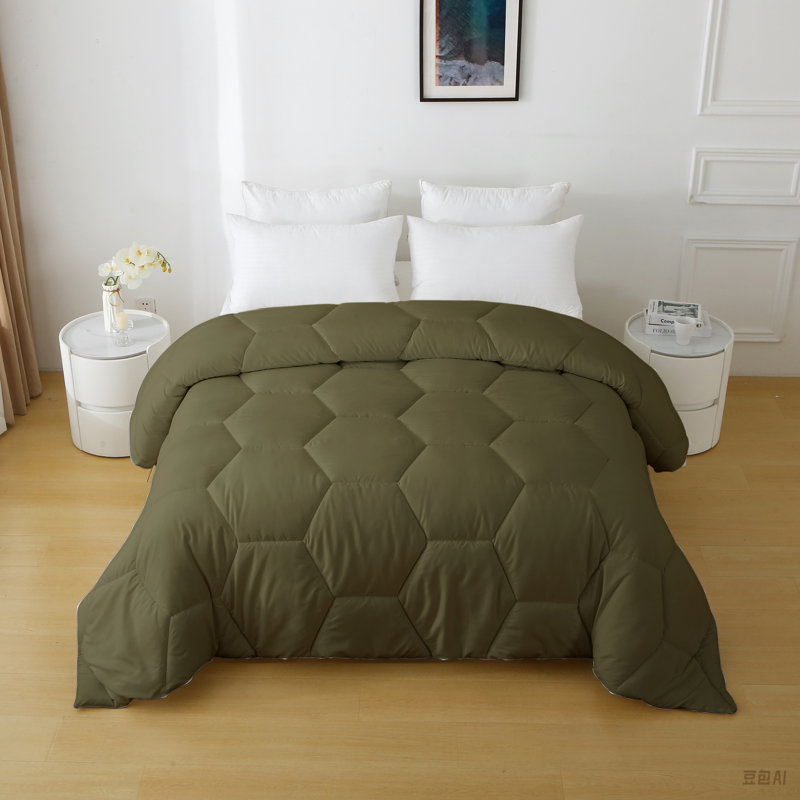 Édredon en microfibre surdimensionné Better Style Home, Édredon grand, Vert