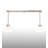 Moshier 2 - Light Nickel Kitchen Island Pendant