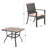 4 - Person Patio Dining Set with Square Table , Cushions Included