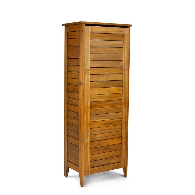 Amagansett 104.73 Gallons Solid Wood Cabinet Color: Golden Teak