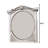 Lorain Wood Flat Mirror