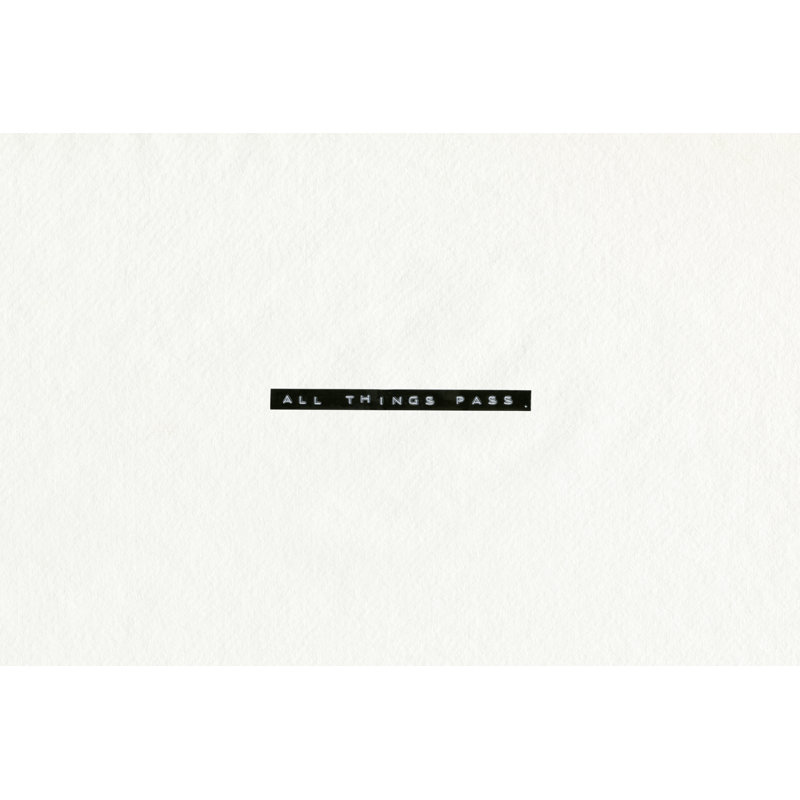 Typed Encouragement II by Emma Caroline - Wrapped Canvas Print, 30cm H x 46cm W x 3.8cm D
