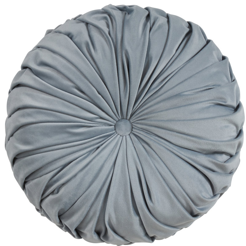 Housse et insert de coussin Madison Pintucked, Bleu / gris