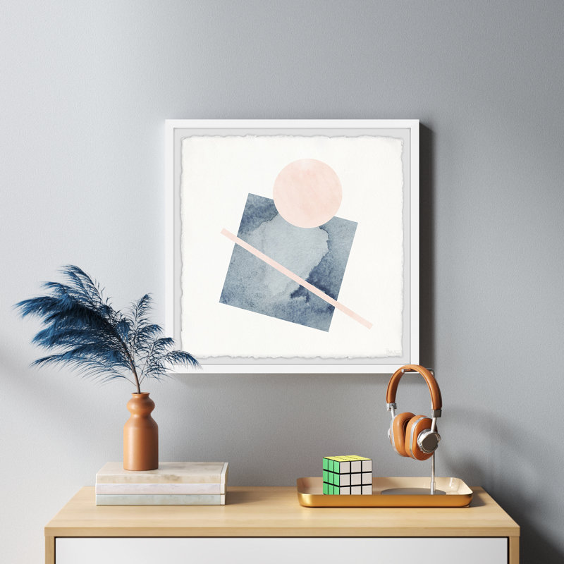 «The Teacher», reproduction encadrée, H 24 po x l 24 po x P 1,5 po
