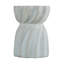 Table de bout en faux terrazzo, petite table d'appoint ronde moderne