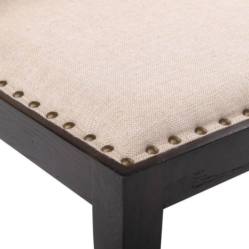 Aria Upholstered Dining Chair, Espresso