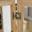 Lighted Glass Curio Display Cabinet With Adjustable Shelves - 2 Doors, 1 Drawer, LED Lights