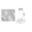 Luminaire suspendu linéaire en cristal 9 lumières Kozerski 