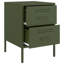 Loredana Bedside Cabinet 36 x 39 x 50.5 cm Steel-747752083-753963069