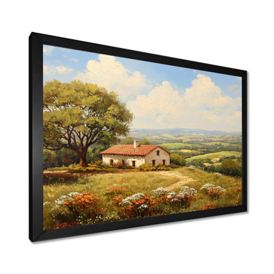 Texas Ranch Horizon I - Texas Wall Art Living Room