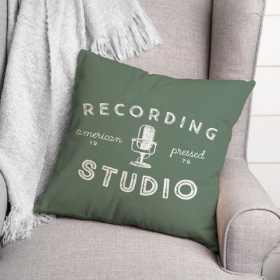 Outdoor Reversible Throw Pillow