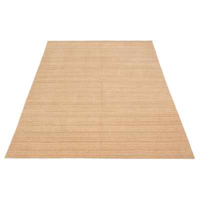 Tapis brun clair Kashkuli Gabbeh 6 pi 9 po x 9 pi 7 po