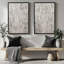 Winter's Lace Set of 2 Canvas Prints in a Frame,-280264185-280264163