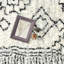 Tapis ivoire / noir Alejandrina-838600882