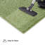Ensemble de tapis intérieur / extérieur en polyester touffeté à la machine de couleur vert lime Southmead-2073282690
