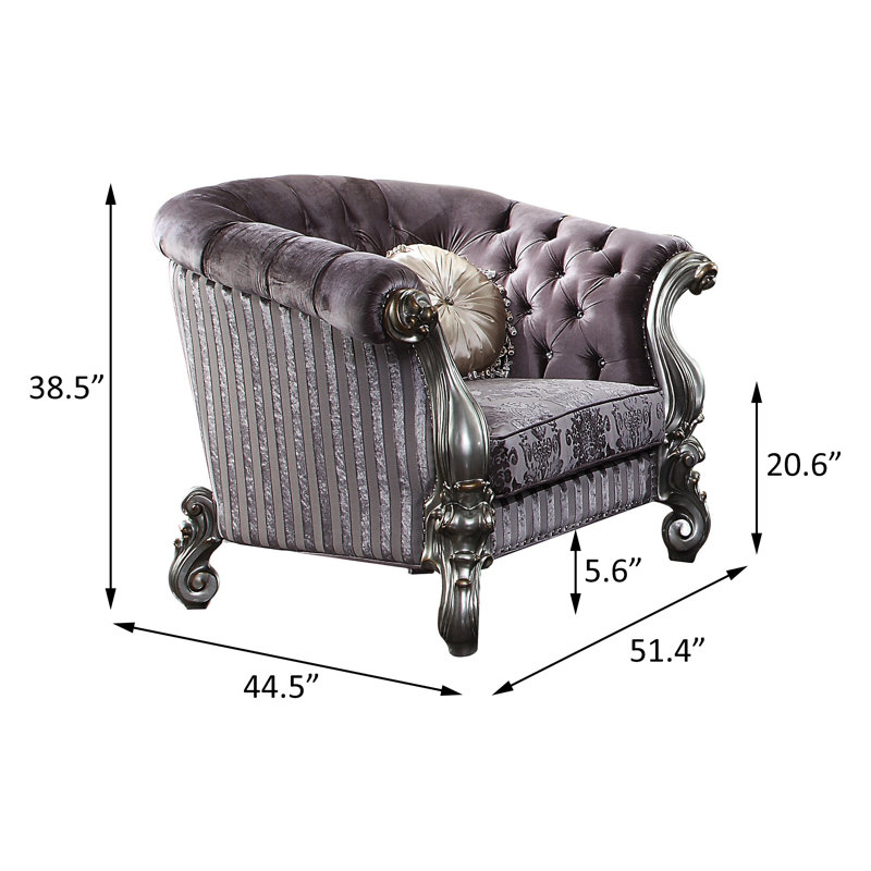 Fauteuil Kaarel, Mauve