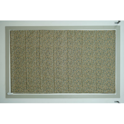 Block Printed Roman & Blind Shades – Authentic Handcrafted Charm, Himachal, Light Green