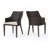 HILLHURST CHAIR - BROWN MP2（Set Of 2）-189554372